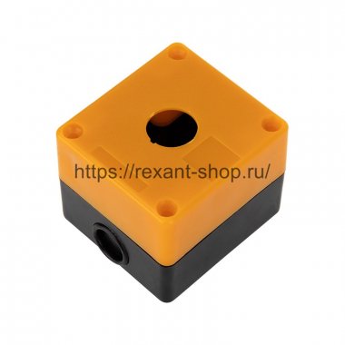 Rexant Корпус пластиковый КП 1 кнопка 22 мм 36-9221