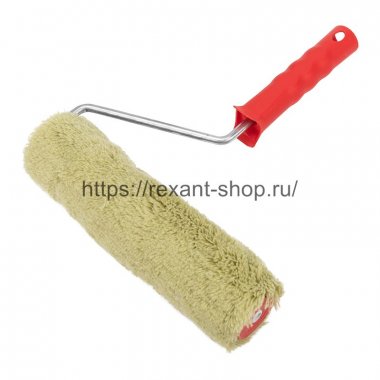 Rexant 89-0002 Валик полиакрил , ворс 18 мм, ширина ролика 240 мм, ? 42 мм, бюгель 8 мм серия «Мастер»
