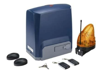 R-Tech A-SL2000AC.M KIT Комплект для откатных ворот до 2000кг, в составе: привод A-SL2000AC.M, пульт RT-4 (2шт), фотоэлементы RT-F1, лампа RT-LA230V. Концевые выключатели - магнитные.