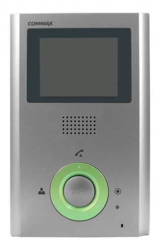 COMMAX CDV-35H/XL (Серый) Монитор цветного видеодомофона, дополнительно вызов аудио/видео (при наличии камеры) от цифрового подъездного домофона + 3-х вызывных блоков и 1-й камера наблюдения, AC 110-240В