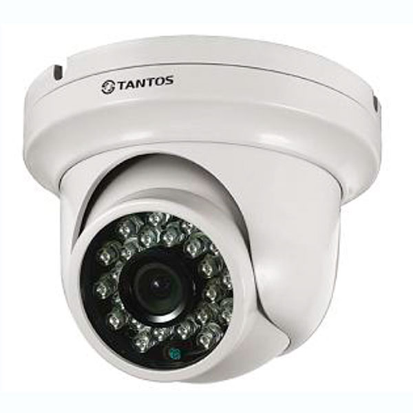 Tantos TSc - EB720pAHDf (2.8) Видеокамера AHD, антивандальная, купольная