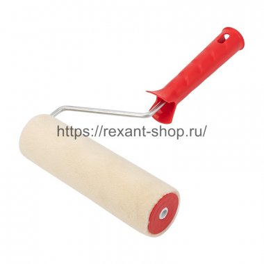 Rexant 89-0029 Валик полиакрил , ворс 5 мм, ширина ролика 180 мм, ? 42 мм, бюгель 6 мм