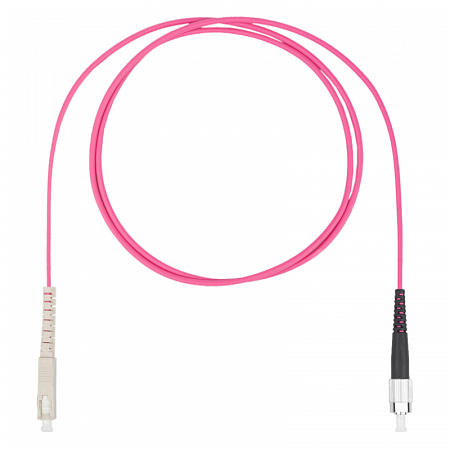 DATAREX SC-FC симплекс (simplex) OM4, нг(А)-HF, маджента, 10 м Шнур оптический коммутационный (патч-корд)
