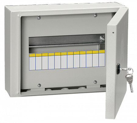 ЩРн-12з-0 74 У2 IP54 Корпус металлический с замком (MKM11-N-12-54-Z) IEK