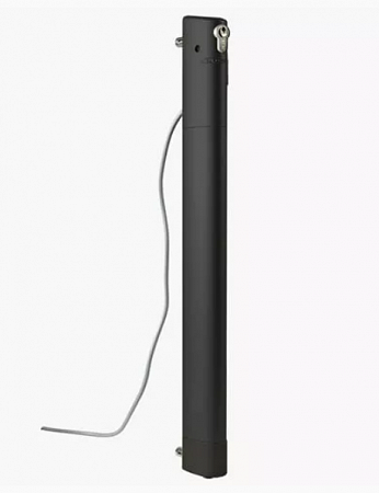 LOCINOX ELECTRADROP-E-9005 Моторизованный электрический нижний фиксатор с функцией закрытия при отказе - Чёрный