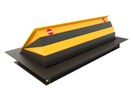 CAME RB 600 SHALLOW Блокиратор дорожный серии TRB для поверхностного монтажа с двумя гидроцилиндрами, длина 1500, высота 600 мм.