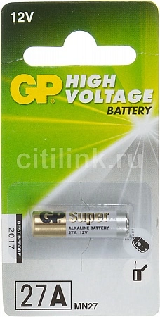Батарея GP Super Alkaline 27A MN27 (1шт/уп)