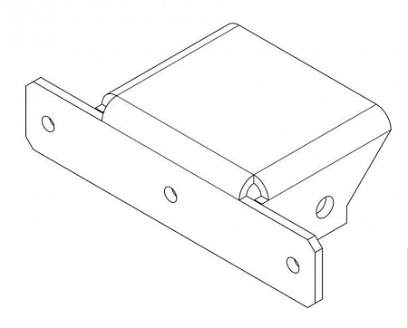 PERCo MB-16.6 Накладка Т - образная