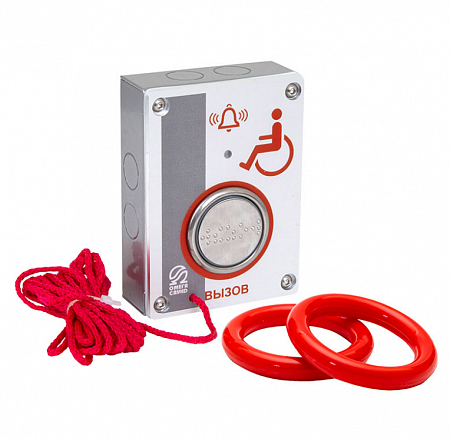 Omega Sound AL-RB-M Кнопка ВЫЗОВ (материал корпуса металл). Для настенной установки.