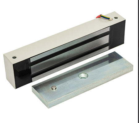 AccordTec ML-400 K-2 с уголком (серый) Электромагнитный замок