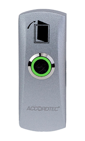 AccordTec AT-H805A LED (светодиод зеленый) Кнопка выхода накладная, НО/НЗ