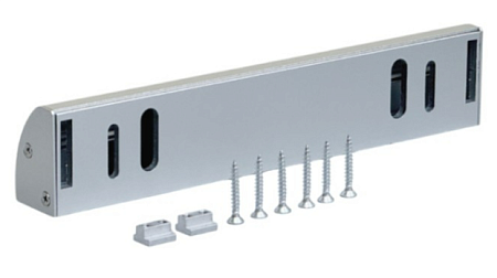 AccordTec LM-L-KD-295A/350A-M Уголок с декоративным кожухом для крепления замков серий ML-295A/350A с плавной регулировкой положения замка относительно уголка